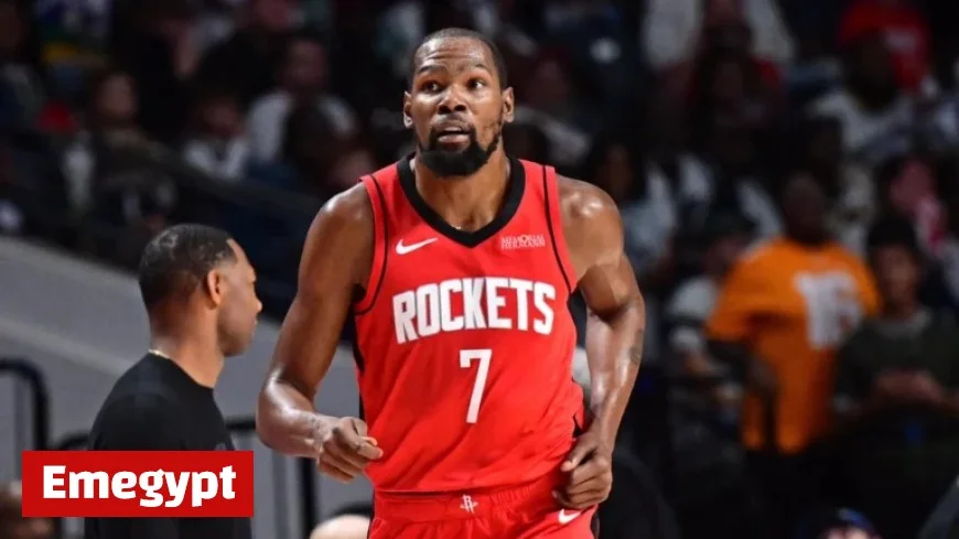 NBA Executives Predict Kevin Durant’s Potential Rockets Contract for 2025-26 Season