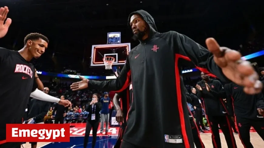 Kevin Durant and Houston Rockets Strike $90 Million 2-Year Contract Extension Deal