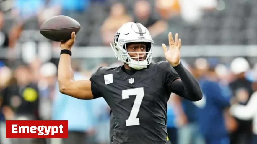 Raiders Quarterback Geno Smith Aims to Prove His Skills This Week