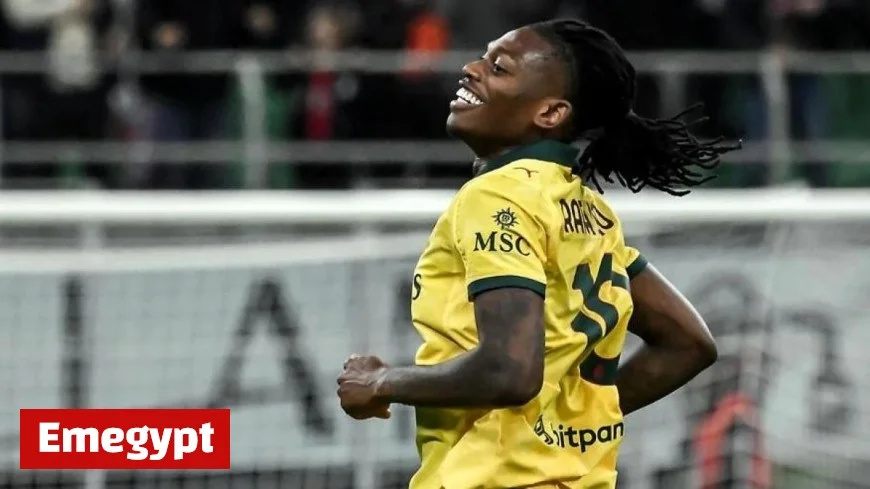 Milan Triumphs Over Fiorentina 2-1: Leao’s Double Secures Victory and Propels Allegri to Top Spot