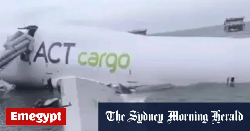 Tragic Cargo Plane Accident in Hong Kong Leaves Two Dead After Runway Skid
