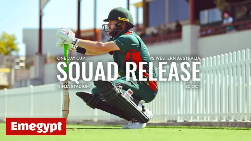 Tigers Announce One Day Cup Squad to Face Western Australia