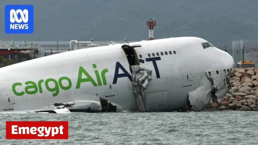 Tragic Cargo Plane Accident in Hong Kong Leaves Two Dead After Runway Incident