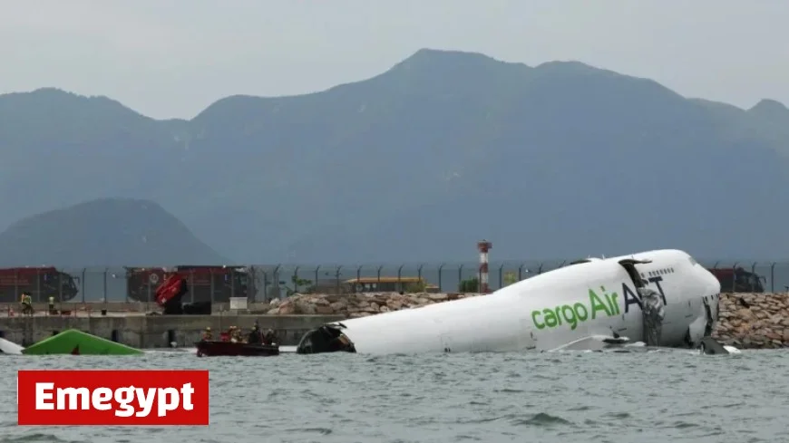 Live Updates: Tragic Cargo Plane Crash in Hong Kong Leaves Two Dead After Skidding Off Runway Into Sea