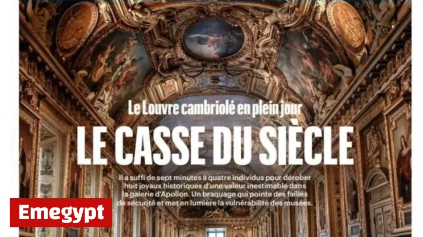 In the Press: Louvre Museum Heist Dubbed the Century’s Greatest Robbery