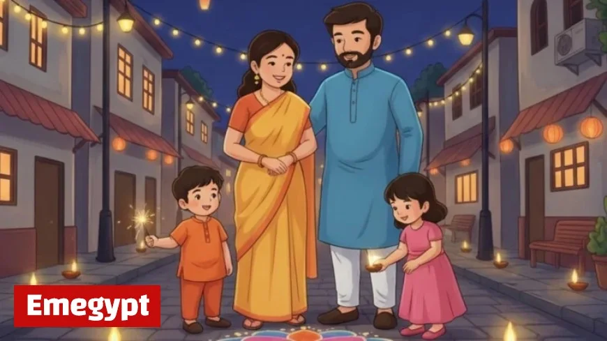 Celebrate Diwali 2025 with Over 100 Wishes Images and Greetings to Share with Loved Ones