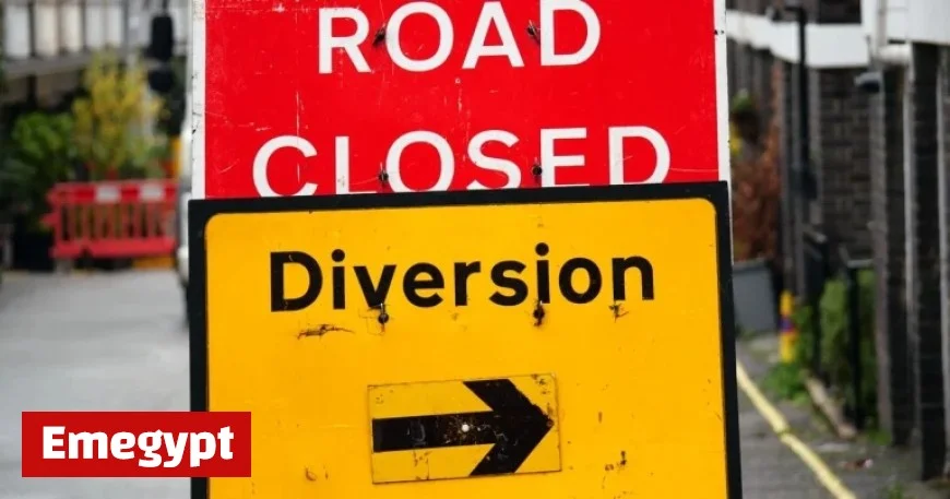 Major Road Closure Causes Traffic Chaos After Devastating Crash as Police and Ambulances Rush to Scene