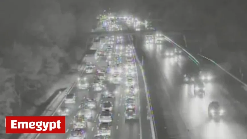 Traffic Alert M56 Delays Following Crash Near Manchester Airport