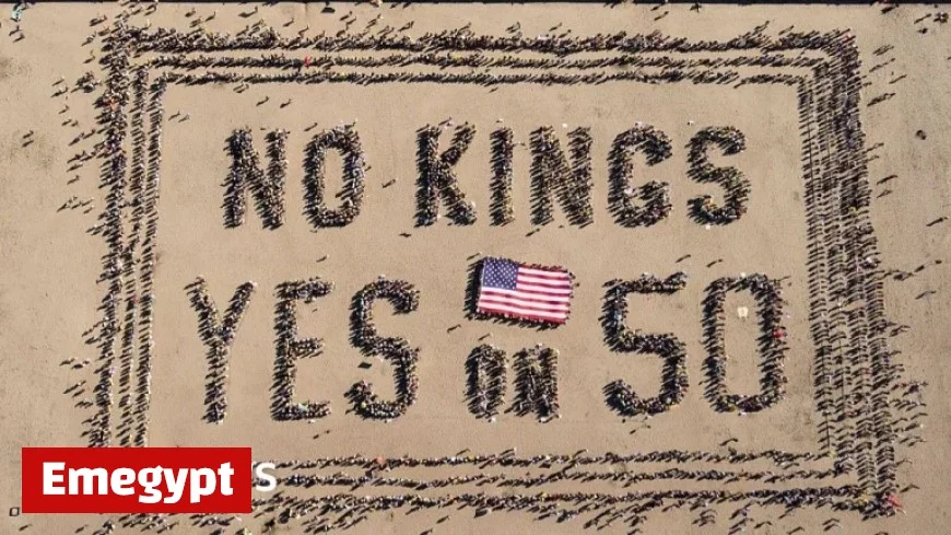 Massive Crowds Rally Nationwide at Anti-Trump Protests Emphasizing No Kings