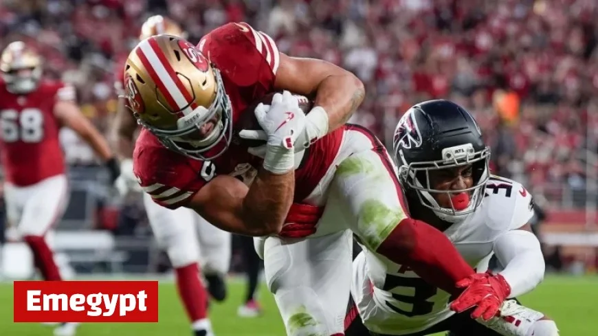 San Francisco 49ers Dominate Atlanta Falcons 20-10 with Christian McCaffrey’s Two Touchdowns