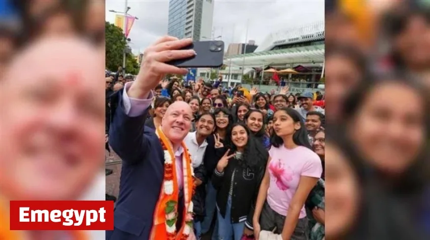 New Zealand PM Luxon Spreads Happiness and Positivity with Heartfelt Diwali Wishes
