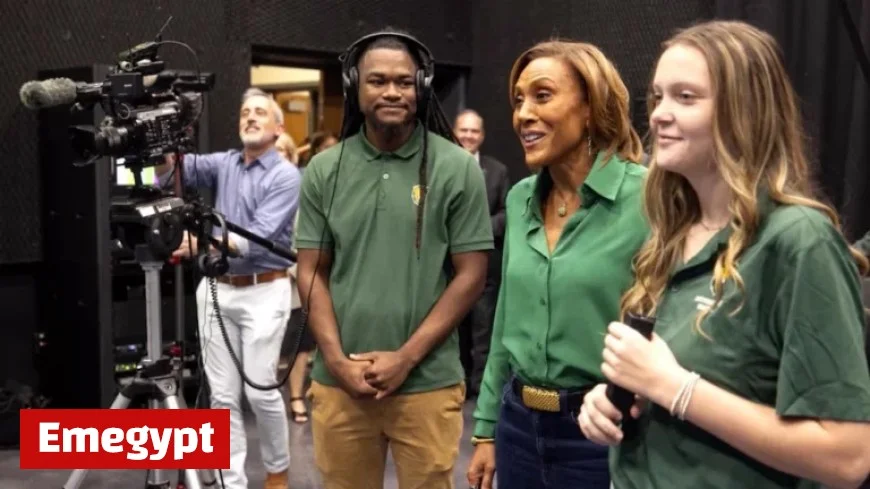 Robin Roberts Explores Southeastern Louisiana University’s New Broadcast Center in Exclusive Video Visit