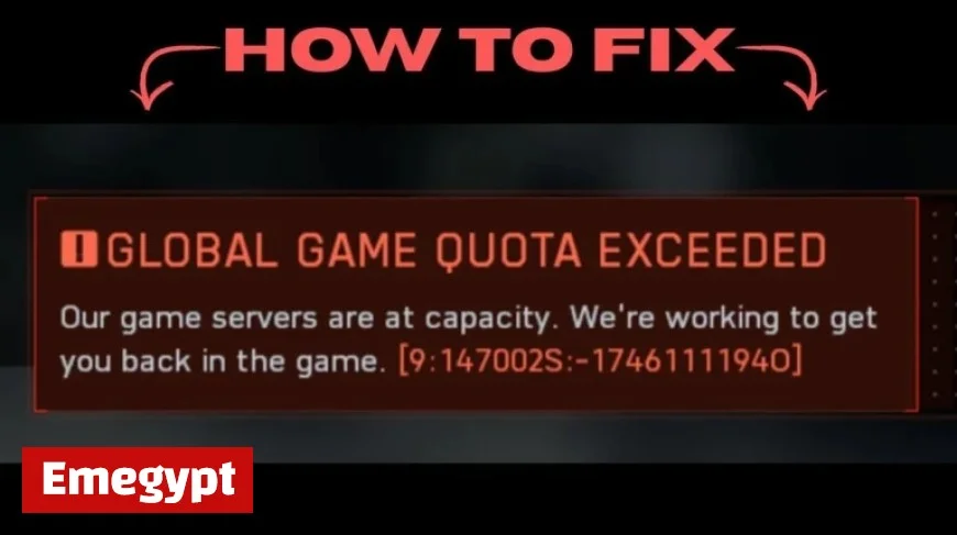 Battlefield 6 Fix: How to Resolve the Global Game Quota Exceeded Error