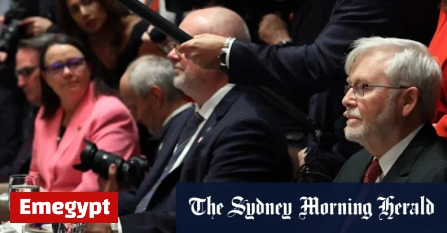Watch Trump’s Awkward Exchange with Kevin Rudd: ‘I Don’t Like You Either’