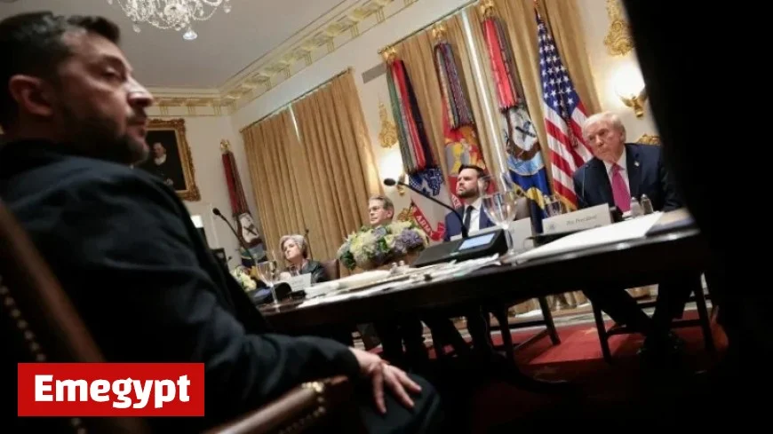Trump and Zelensky Meeting Sours Amid Disputes Over Territorial Concessions