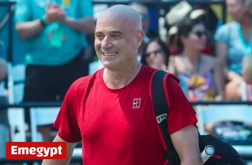 Andre Agassi Reveals Heartwarming Look at the Newest Family Addition