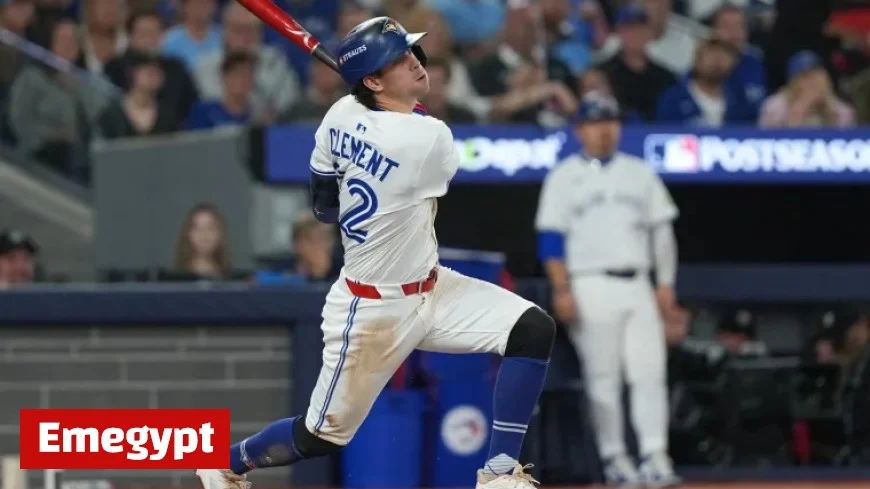 Blue Jays’ Ernie Clement Makes MLB History as Second Player to Start Playoffs with Unique Record