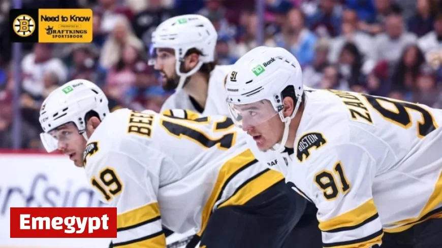 Essential Insights: Bruins Face Off Against Mammoth