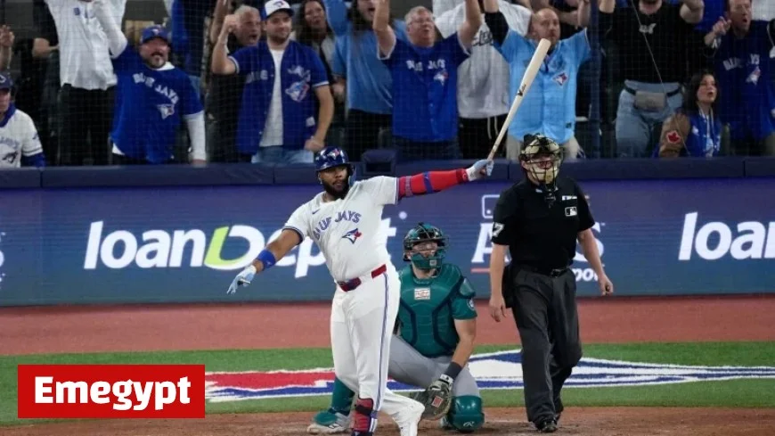 Vladimir Guerrero Jr. Smashes 6th Postseason Homer as Blue Jays Dominate Mariners 6-2 Forcing ALCS Game 7