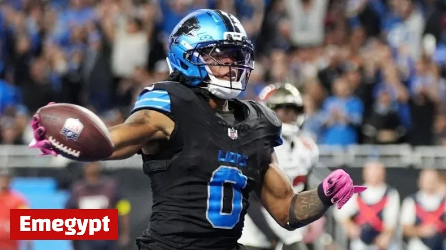Jahmyr Gibbs Shines as Lions Overthrow Bucs to Seize NFC Lead
