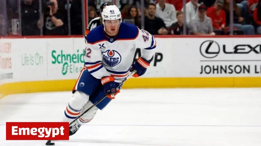 Oilers’ Kasperi Kapanen Suffers Injury During Game Against Red Wings