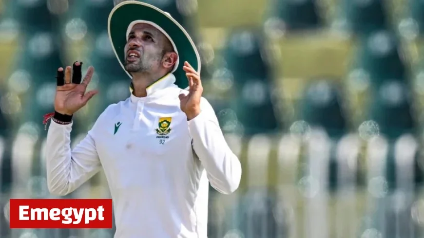 Maharaj’s Seven-Wicket Haul Leads South Africa to Bowl Out Pakistan for 333