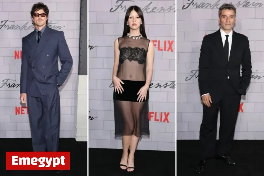 Stars Shine at NY Premiere of ‘Frankenstein’: Jacob Elordi Mia Goth Oscar Isaac and More Steal the Red Carpet Spotlight