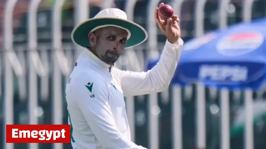 Keshav Maharaj Creates History with 7 Wickets Against Pakistan Shattering 22-Year-Old Record