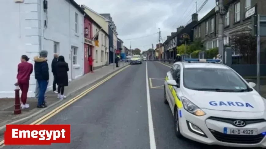 Gardaí Respond to Developing Situation on Austin Friar Street Mullingar