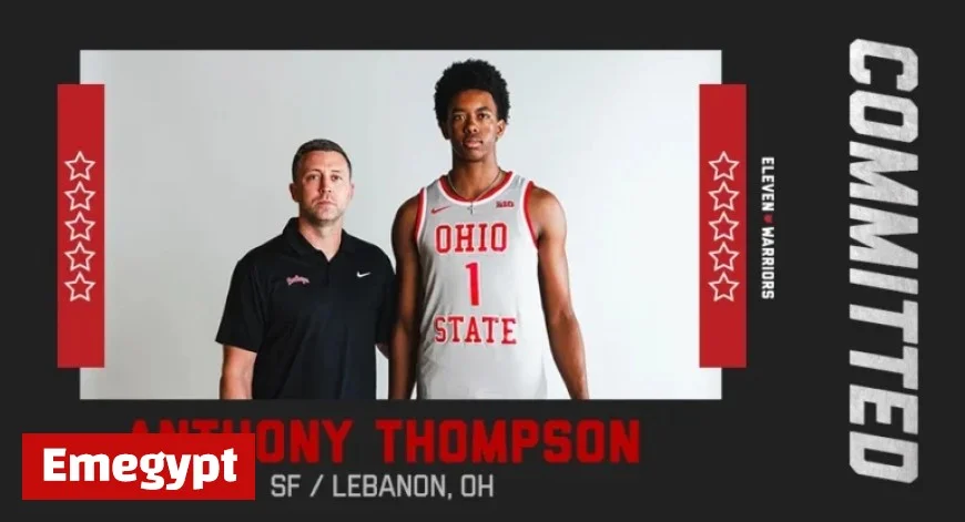 Top 2026 Prospect and Five-Star Small Forward Anthony Thompson Commits to Ohio State