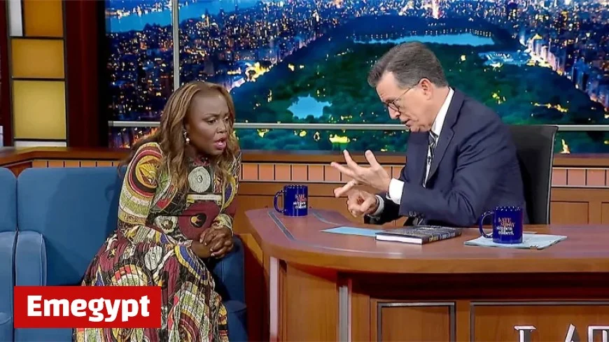 Stephen Colbert and Karine Jean-Pierre Debate Biden’s Mental Acuity Amid Allegations of Betrayal