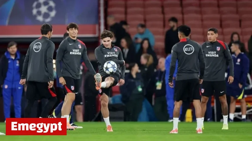 Live Coverage Arsenal Faces Atletico Madrid in UEFA Champions League Showdown