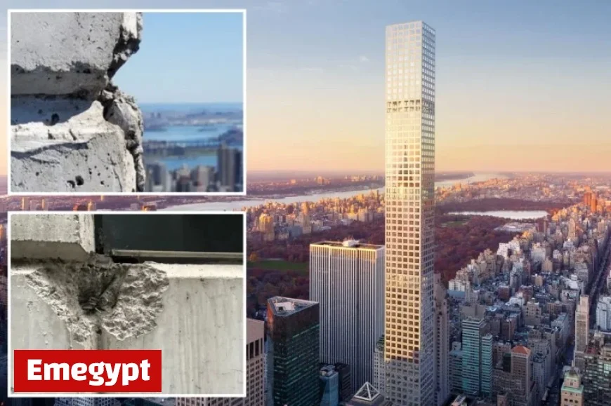 Experts Warn Cracks in Billionaires’ Row Tower Could Drop Concrete Chunks on NYC if Unfixed Report Shows