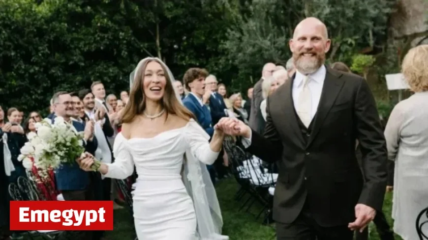 Alana Hadid Ties the Knot in an LA Backyard Wedding with Barefoot Bridesmaids Bella and Gigi