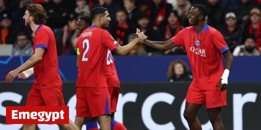 Live Coverage Bayer Leverkusen vs PSG Ousmane Dembélé Benched Doué and Mayulu Start