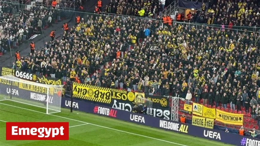 Curious Case in BVB Section Why Are the Flags Hanging Upside Down
