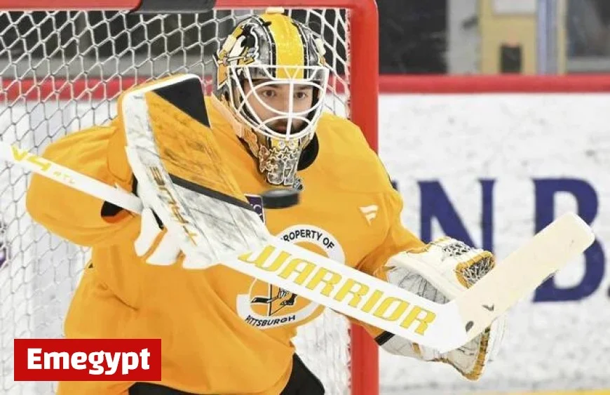 Arturs Silovs Set for Showdown Against Canucks as Penguins Goaltender