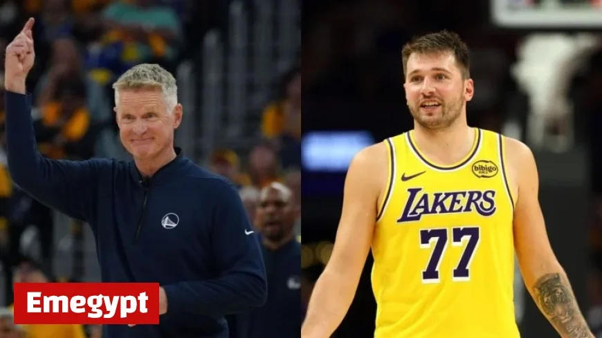 Steve Kerr Weighs in on Slimmer Luka Doncic Before Season Opener Against Lakers