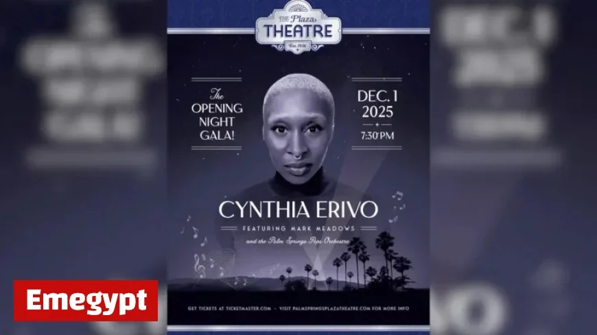 Wicked Star Cynthia Erivo Shines at Plaza Theatre Palm Springs Opening Night Gala