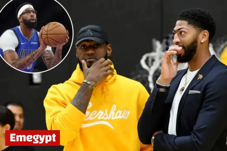 Discover the Lakers’ Reaction to Anthony Davis Trade: LeBron James’ Three-Letter Response Revealed in Team Chat