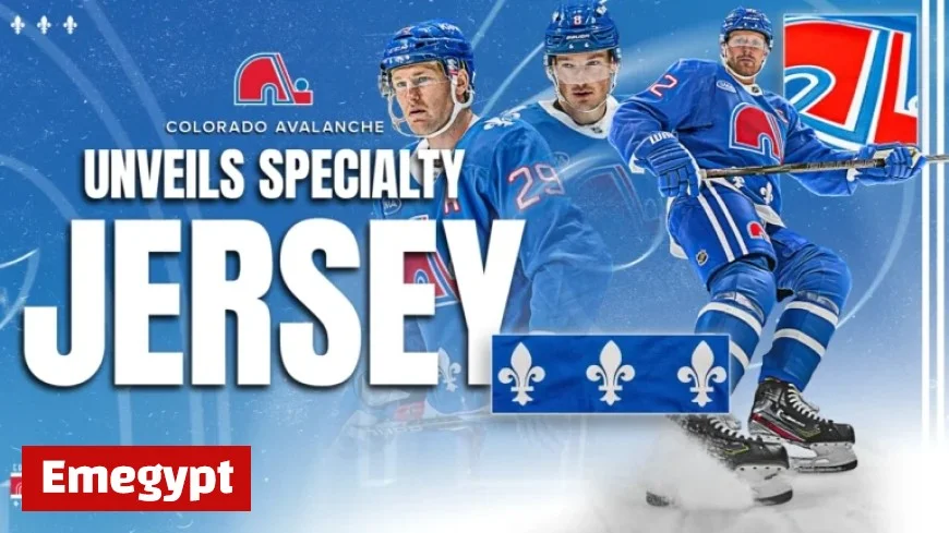 Colorado Avalanche Reveals Exciting New Specialty Jersey Design