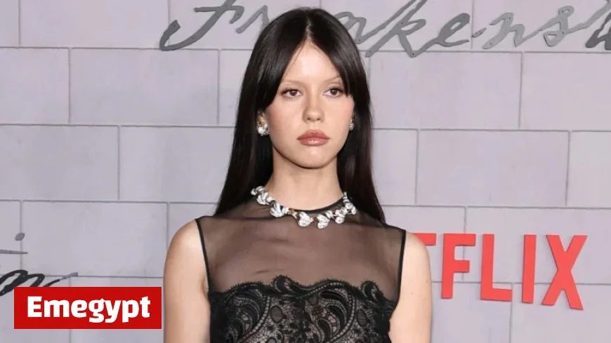 Mia Goth Stuns at ‘Frankenstein’ Premiere with Bold Naked Dress Featuring Fur Lace and a $500000 Necklace