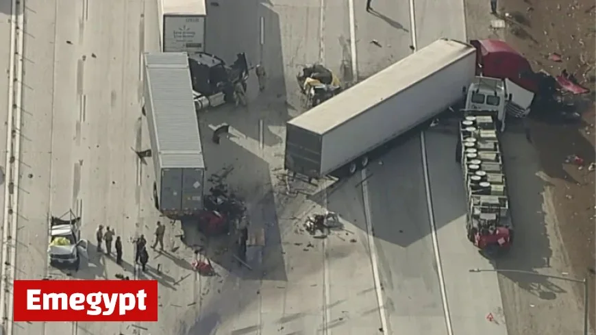 Fatal Ontario 10 Freeway Crash Involving Semitrucks and Multiple Vehicles Claims Two Lives