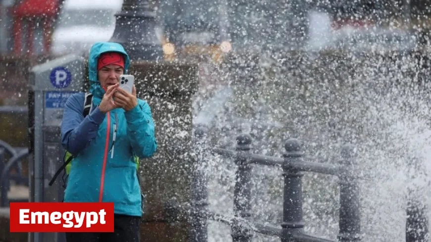 Storm Benjamin set to unleash heavy rain and strong winds across UK regions