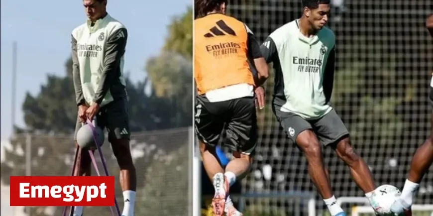 The Truth Behind the ‘Flying Man’: What Bellingham Did During Real Madrid Training Revealed