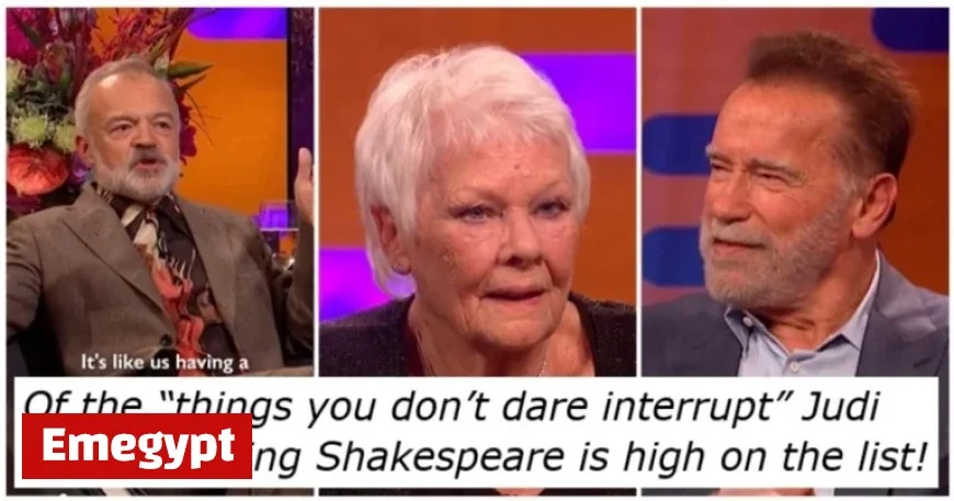 Dame Judi Dench’s Unforgettable Shakespeare Recitation on the Graham Norton Show Captivates UK TV Audiences