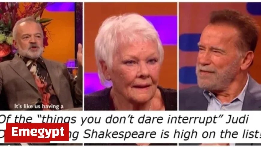 Dame Judi Dench Captivates UK TV Audiences with Unforgettable Shakespeare Recitation on the Graham Norton Show