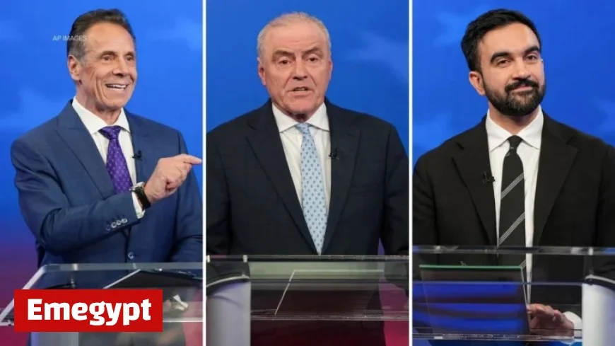 Zohran Mamdani Curtis Sliwa and Andrew Cuomo Set to Captivate Voters in Tonight’s NYC Mayoral Debate