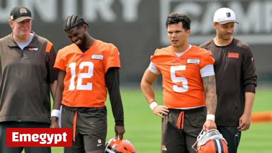 Shedeur Lags in Starter Reps as Gabriel Takes the Lead