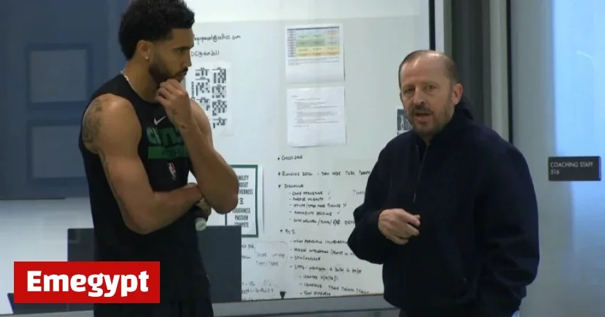 Fired Knicks Coach Tom Thibodeau Joins Celtics Practice After Playoff Win Over Boston